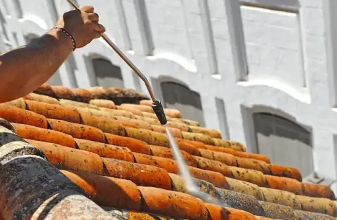 Nettoyage de toitures - Bujaleuf